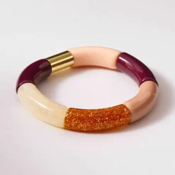 Bracelet "tubes" élastiqué - lot de 2