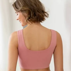 Brassière confort coton stretch doublé sans armatures - lot de 2