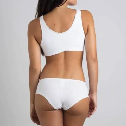 Brassière post-opératoire sans armatures- ouverture devant