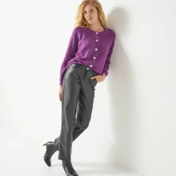 Cardigan boutons "bijoux"