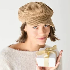 Casquette velours réglable
