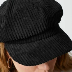 Casquette velours réglable