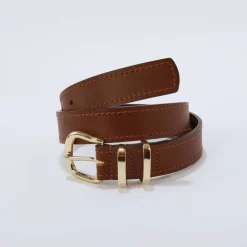 Ceinture à boucle en cuir