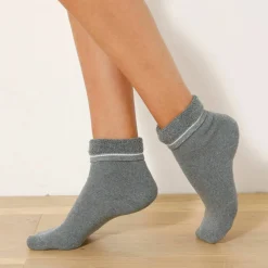 Chaussette chaleur intérieur bouclette - lot de 2 paires