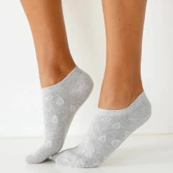 Chaussettes basses motifs assortis - lot de 4 paires