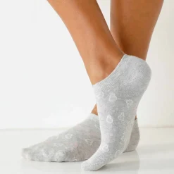 Chaussettes basses motifs assortis - lot de 4 paires