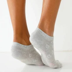 Chaussettes basses motifs assortis - lot de 4 paires