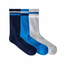 Chaussettes côtelées - lot de 3 paires