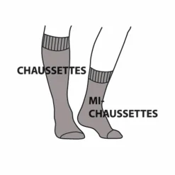 Chaussettes fil d'Ecosse effet massant - lot de 2 paires