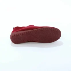 Chaussons bottillons fourrés, suédine