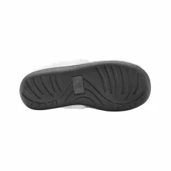 Chaussons mules polaires imprimées pois