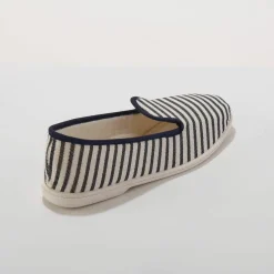 Chaussons rayés