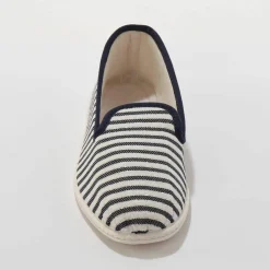 Chaussons rayés