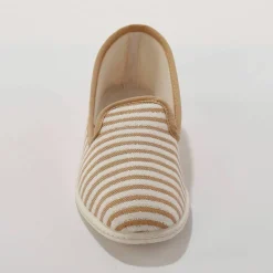 Chaussons rayés
