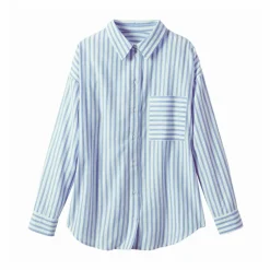 Chemise ample rayée