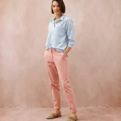 Chemise ample rayée