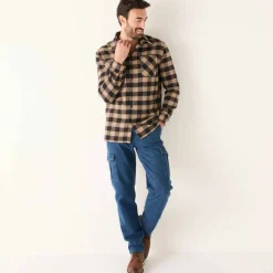 Chemise carreaux flanelle - lot de 3