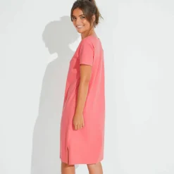 Chemise de nuit courte imprimée fleurs