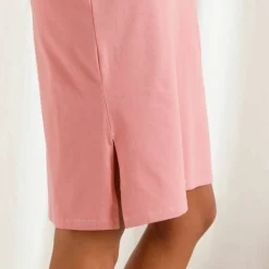 Chemise de nuit courte imprimée 