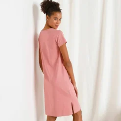 Chemise de nuit courte imprimée 