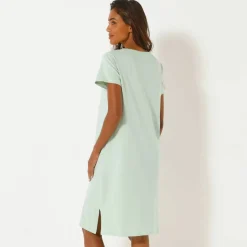 Chemise de nuit courte Oiseaux