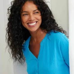 Chemise de nuit gaze de coton