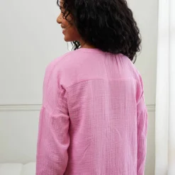 Chemise de nuit gaze de coton