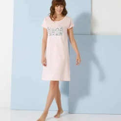 Chemise de nuit imprimé ville étoilée - lot de 2
