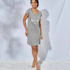 Chemise de nuit imprimé ville étoilée - lot de 2