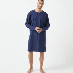 Chemise de nuit maille coton imprimée