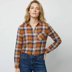 Chemise flanelle à carreaux