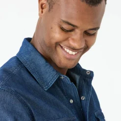 Chemise pressionnée manches courtes