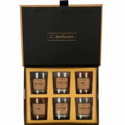 Coffret de 6 bougies parfumées