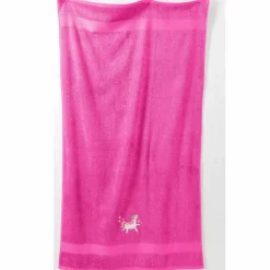 Collection éponge enfant brodée licorne coton - 380 g/m²