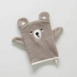 Collection éponge enfant brodée ourson personnalisable coton