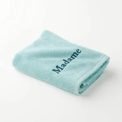 Collection serviettes de bain 420 g/m² brodées 