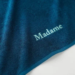 Collection serviettes de bain 420 g/m² brodées 