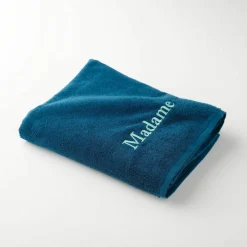 Collection serviettes de bain 420 g/m² brodées 