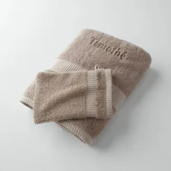Collection serviettes de bain 640 g/m2 personnalisables confort extra moelleux
