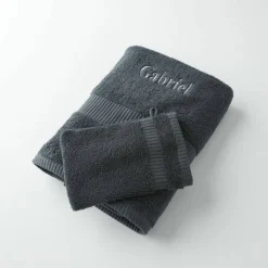Collection serviettes de bain 640 g/m2 personnalisables confort extra moelleux