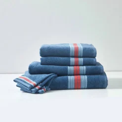 Collection serviettes de bain 420 gr/m² liteau rayures bayadères