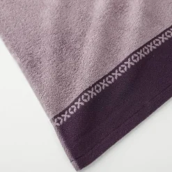 Collection serviettes de bain 420 gr/m² liteau tissé fantaisie