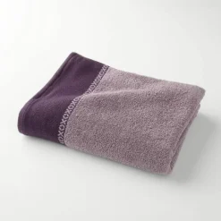 Collection serviettes de bain 420 gr/m² liteau tissé fantaisie