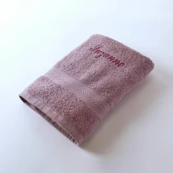 Collection serviettes de bain personnalisées - confort moelleux 420 g/m²
