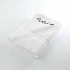 Collection serviettes de bain personnalisées - confort moelleux 420 g/m²