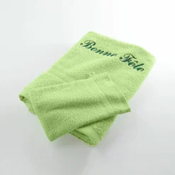 Collection serviettes de bain personnalisées - confort moelleux 420 g/m²
