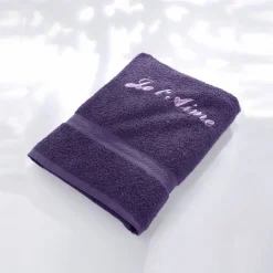 Collection serviettes de bain personnalisées - confort moelleux 420 g/m²