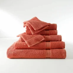 Collection serviettes de bain unies - confort moelleux 420 g/m²