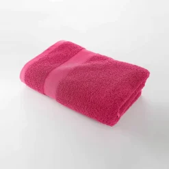 Collection serviettes de bain unies coton modal 500 g/m²