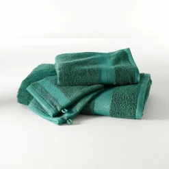 Collection serviettes de bain unies coton modal 500 g/m²